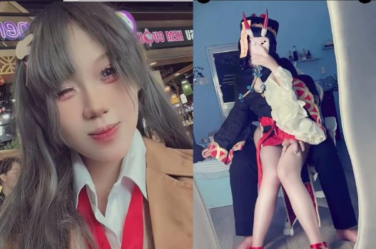 Cô gái cosplay lộ video 18+ lén lút với bạn thân người yêu