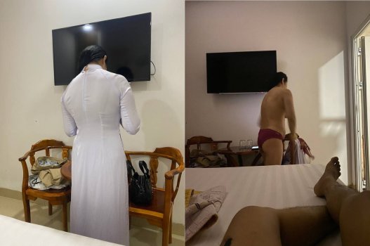 Cô giáo phóng đãng đến nhà nghỉ dạy kèm