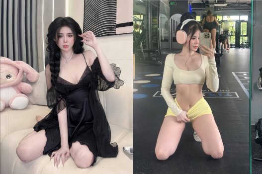 Tuoi69 em tập gym nước ngọt làm sugar baby